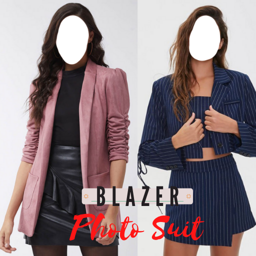 Women Latest Blazer Photo Suit