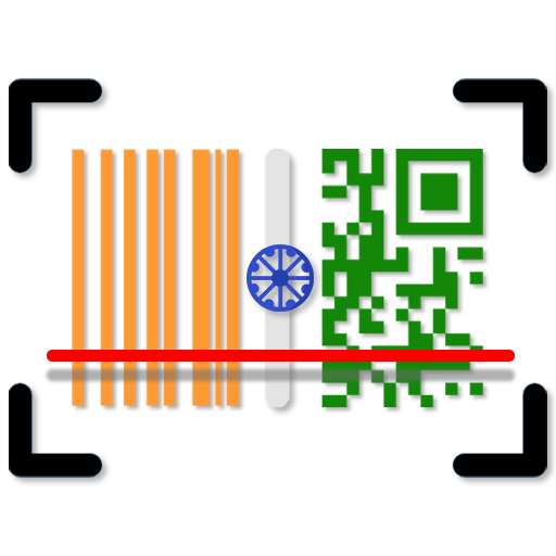 Made in India - QR, Barcode Sc