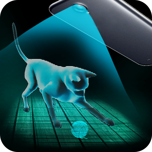 AR Hologram Cat Tom