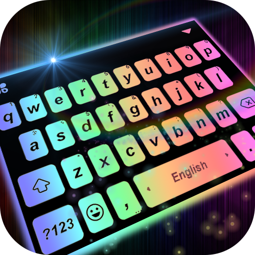 Rainbow Live Keyboard Backgrou