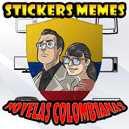 Stickers Memes Novelas Colombianas