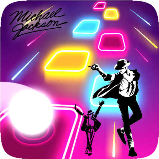 Michael Jackson hop tiles game