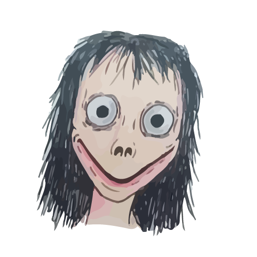 How to draw momo scary story s