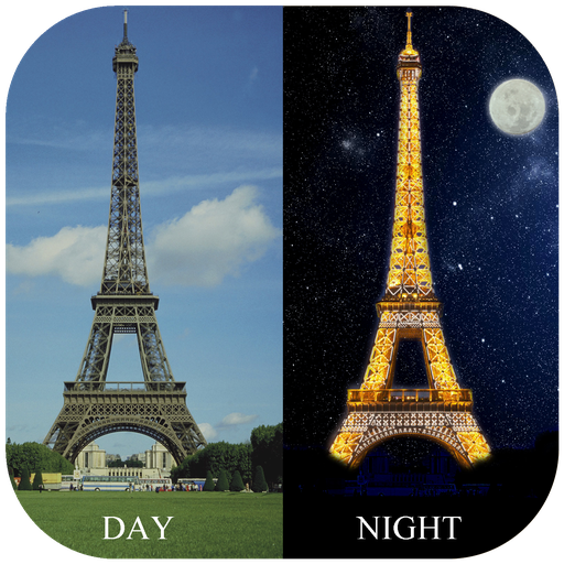 Auto change day & night wallpa