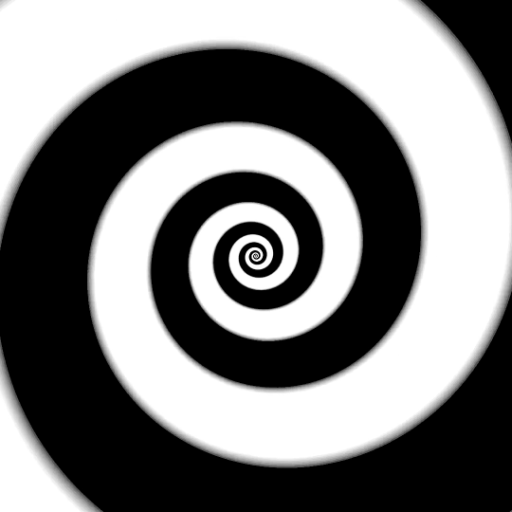 Hipnotis Spiral Kertas Dinding