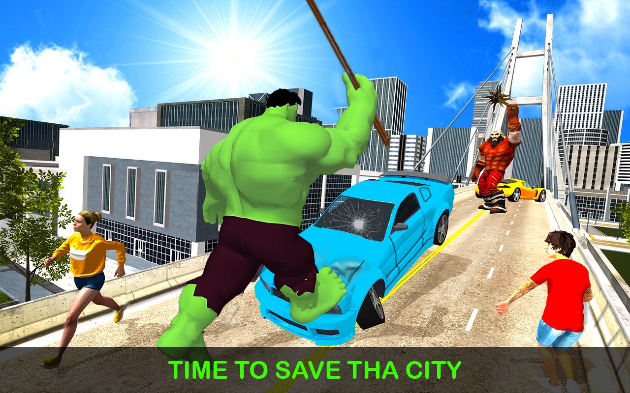 Download Amazing Spider-Hero vs Incredible Bulk Monster android on PC