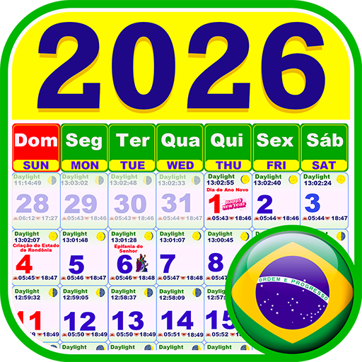 Brasil Calendário 2026