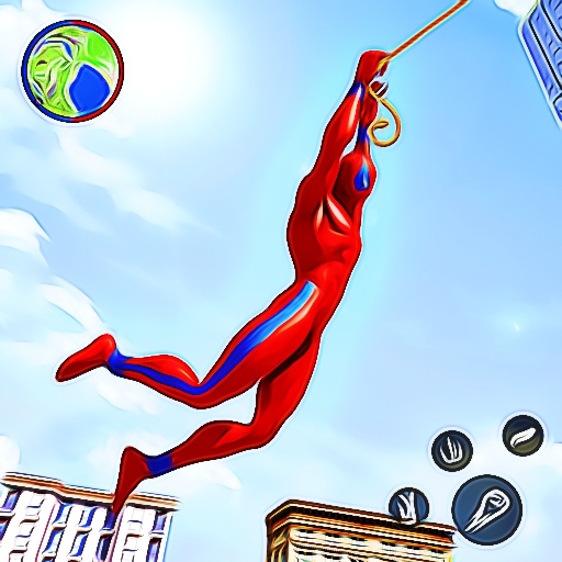 Vegas Flying Rope Hero - Real 