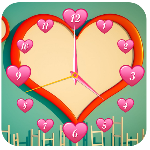 Love Clock Live Wallpaper