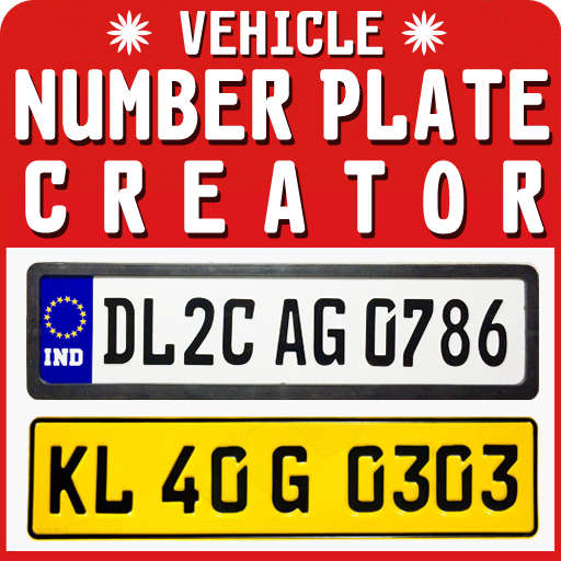 Vehicle Number Plates Creator