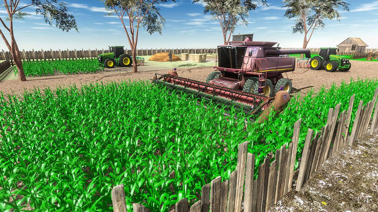 Скачать Сельскохозяйственный трактор 2019 Farming 3D на ПК | Официальный  представитель GameLoop