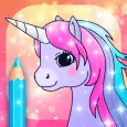 Unicorn Coloring Pages with An