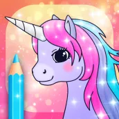 Unicorn Coloring Pages with An