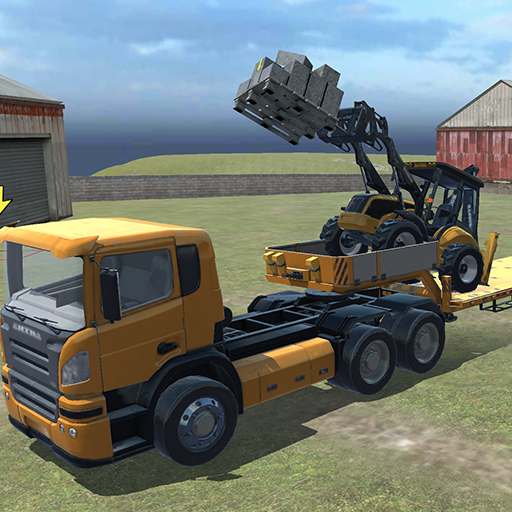 Truck Backhoe Loader Simulator