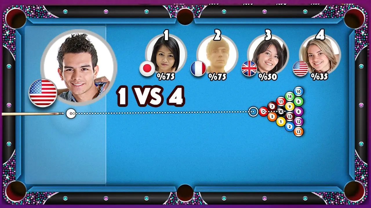 Jogue Bilhar Online: Pool Multiplayer