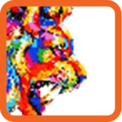 Lion Pixel Art