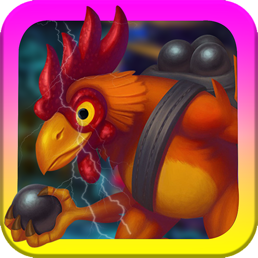 Wild Giant Rooster Escape