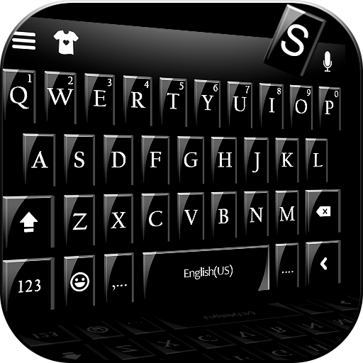 Download Black Business Keyboard android on PC