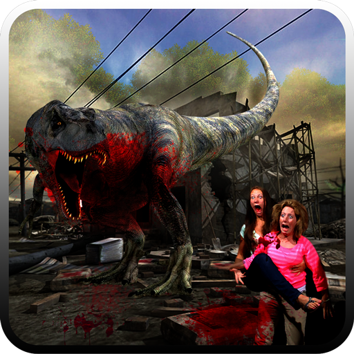 Dino in City : T-Rex Rush 3D