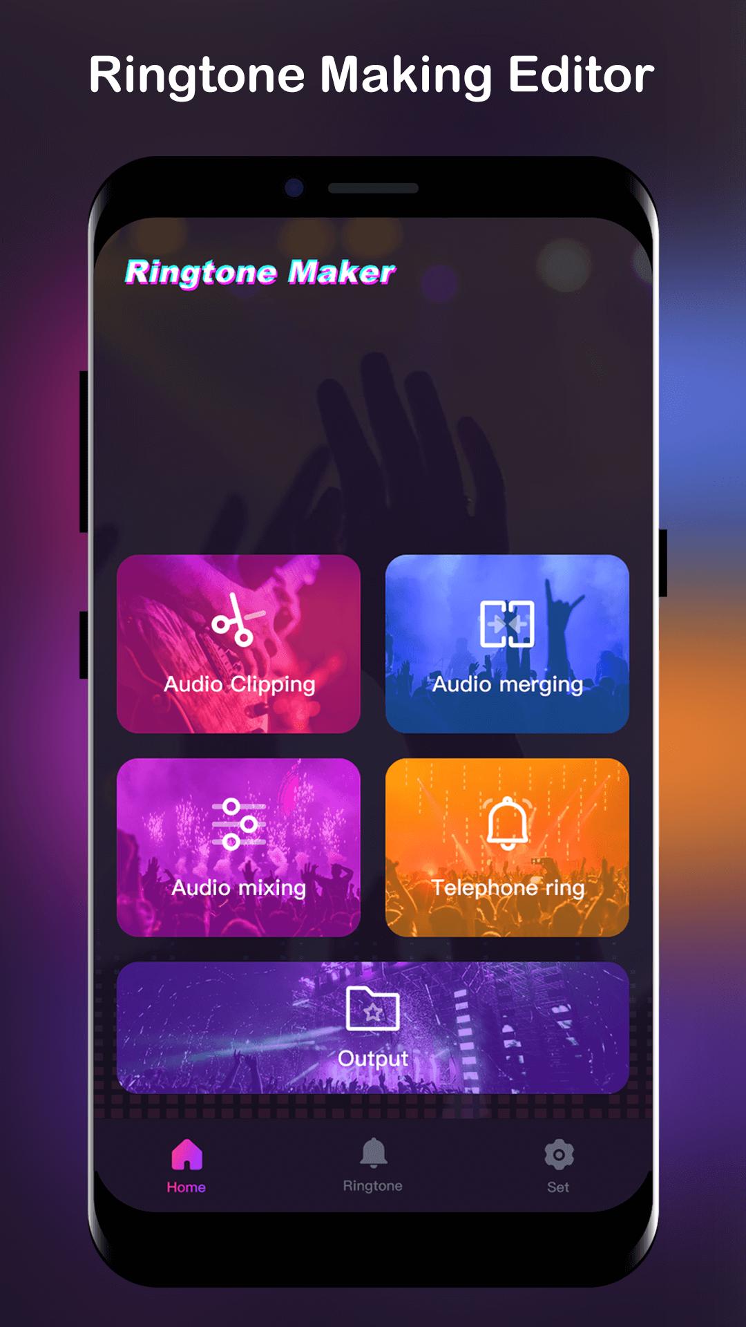 Download Ringtone Maker Music Editor android on PC