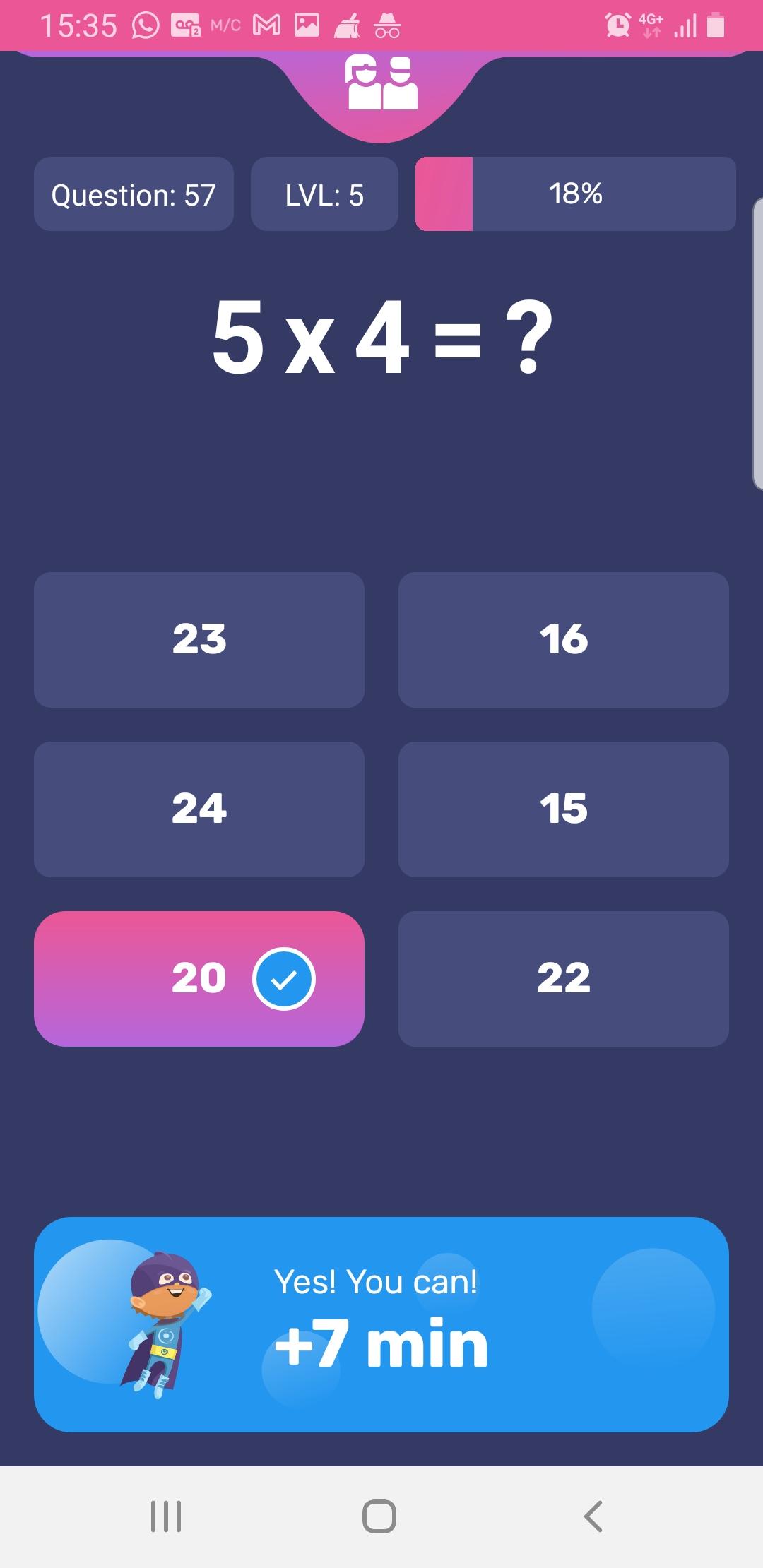 Download SmartKids PhoneLock:Math Lingo android on PC
