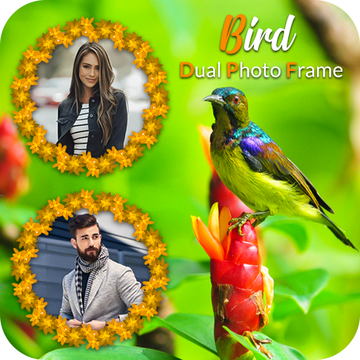 Bird Dual Photo Frame