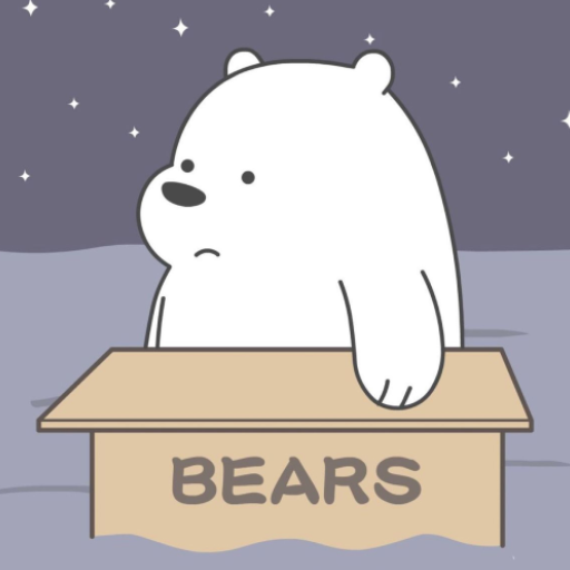 Cute Bear Cartoon Wallpaper HD
