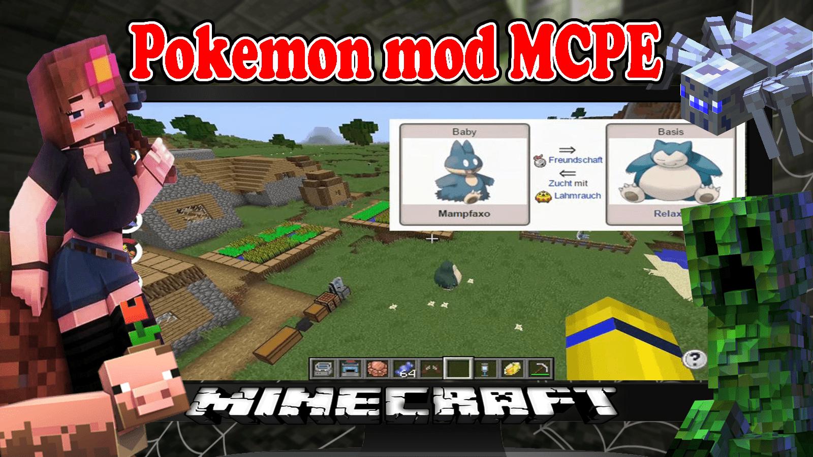 Baixar Pokémon Mod para Minecraft PE aplicativo para PC (emulador