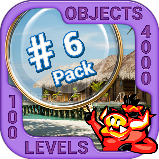 Pack 6 - 10 in 1 Hidden Object