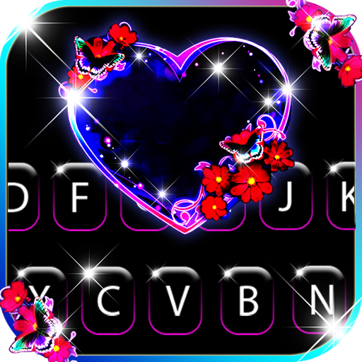 Bubble Heart keyboard