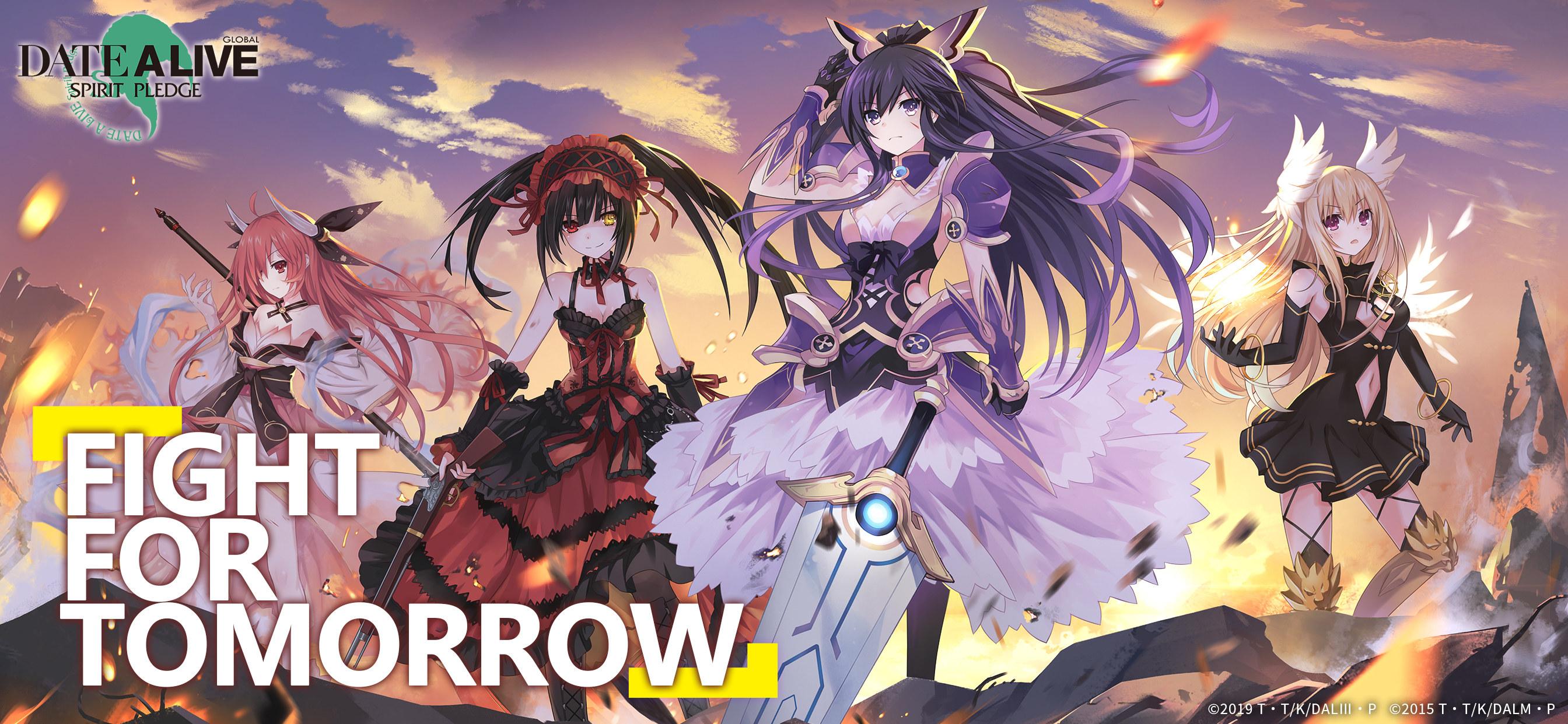 Date A Live: Spirit Pledge HD is Shutting Down on May 20 - QooApp News