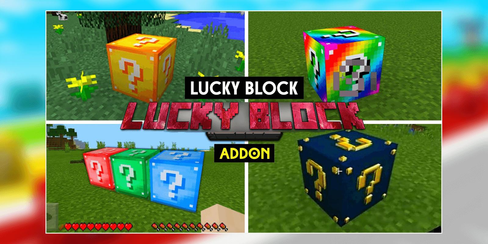 Lucky Block Race 1.12 Minecraft Map