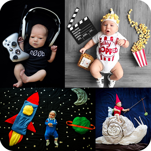 Baby Photo shoot Ideas at Home