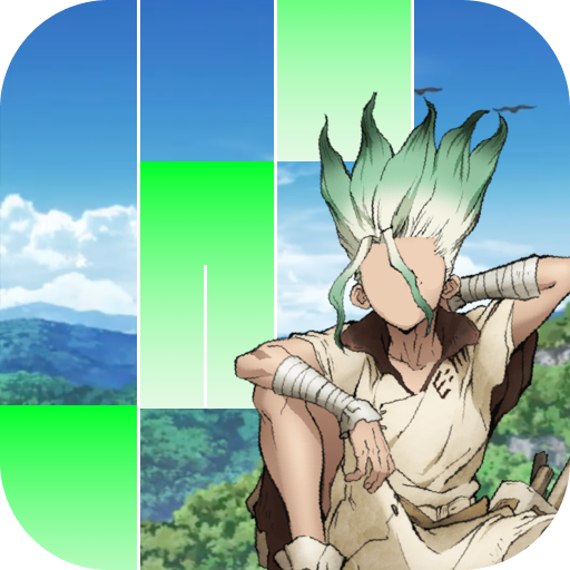 Senku Anime Dr. Stone Piano Ti