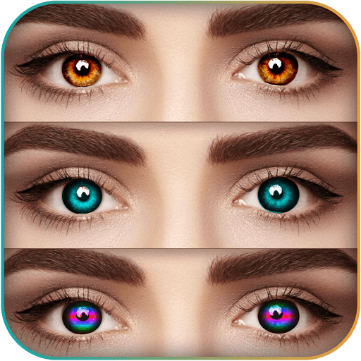 👁 Colored Contacts Face App👁