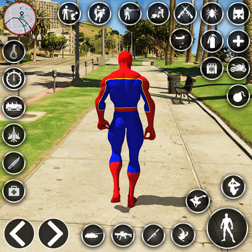Hero Spider Superhero Fight