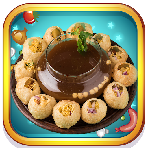 Indian pani puri cooking fun –