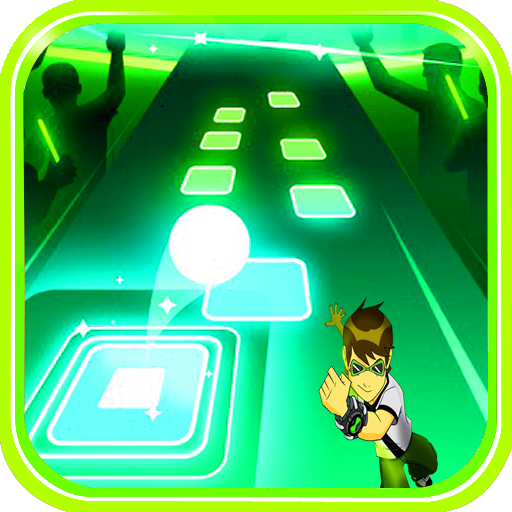 Ben 10 Hop Tiles  Edm Games