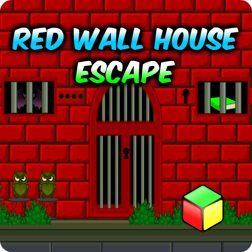 Red Wall House Escape Permainan