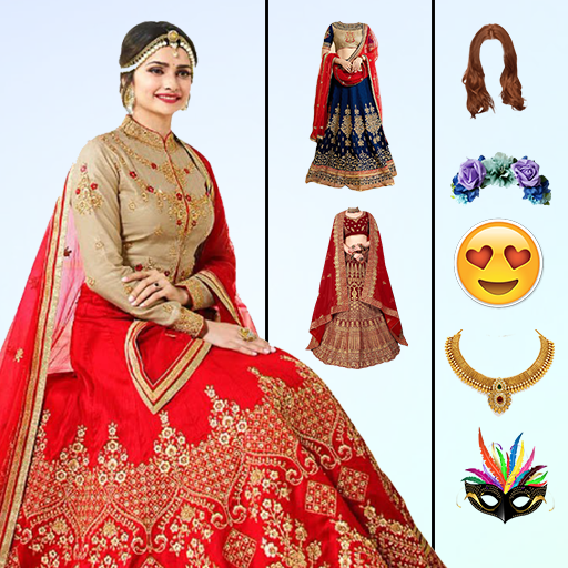 Women Lehenga Choli Photo Suit