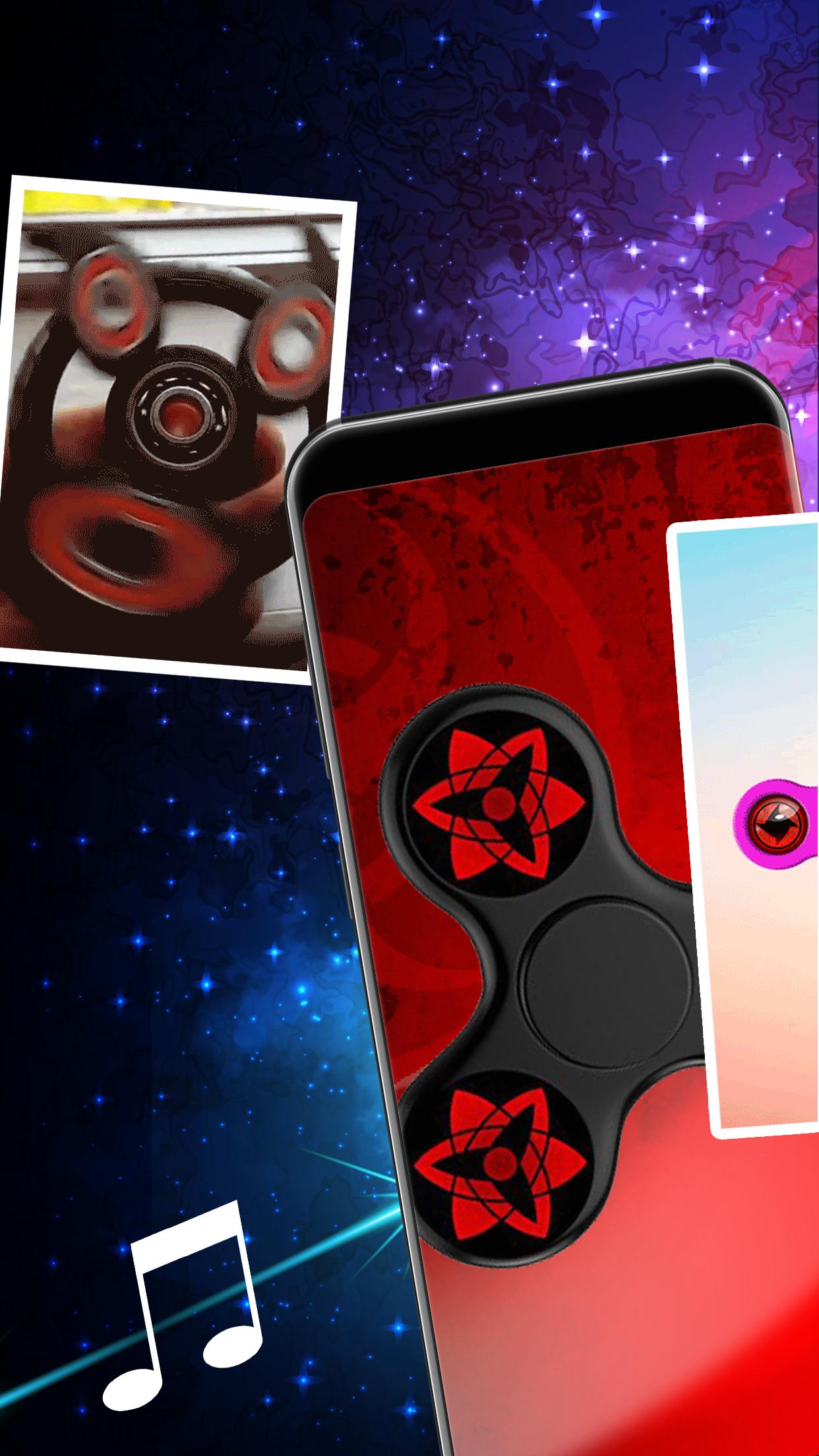 Download Fidget Spinner Sharingan Live Wallpaper GIF android on PC