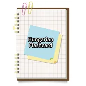 Hungarian simple flash card