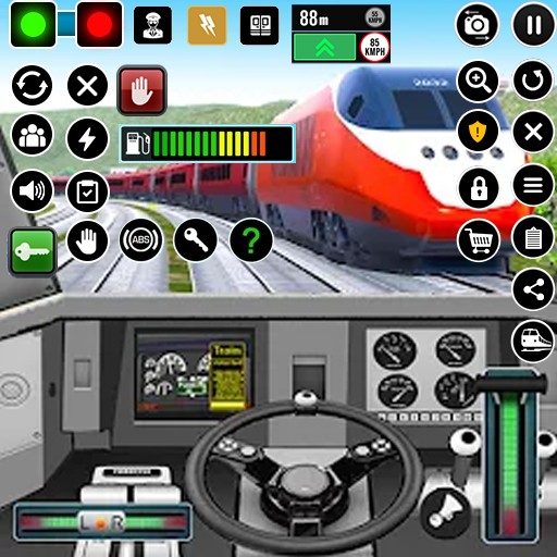 Trem Dirigindo Simulador Jogos