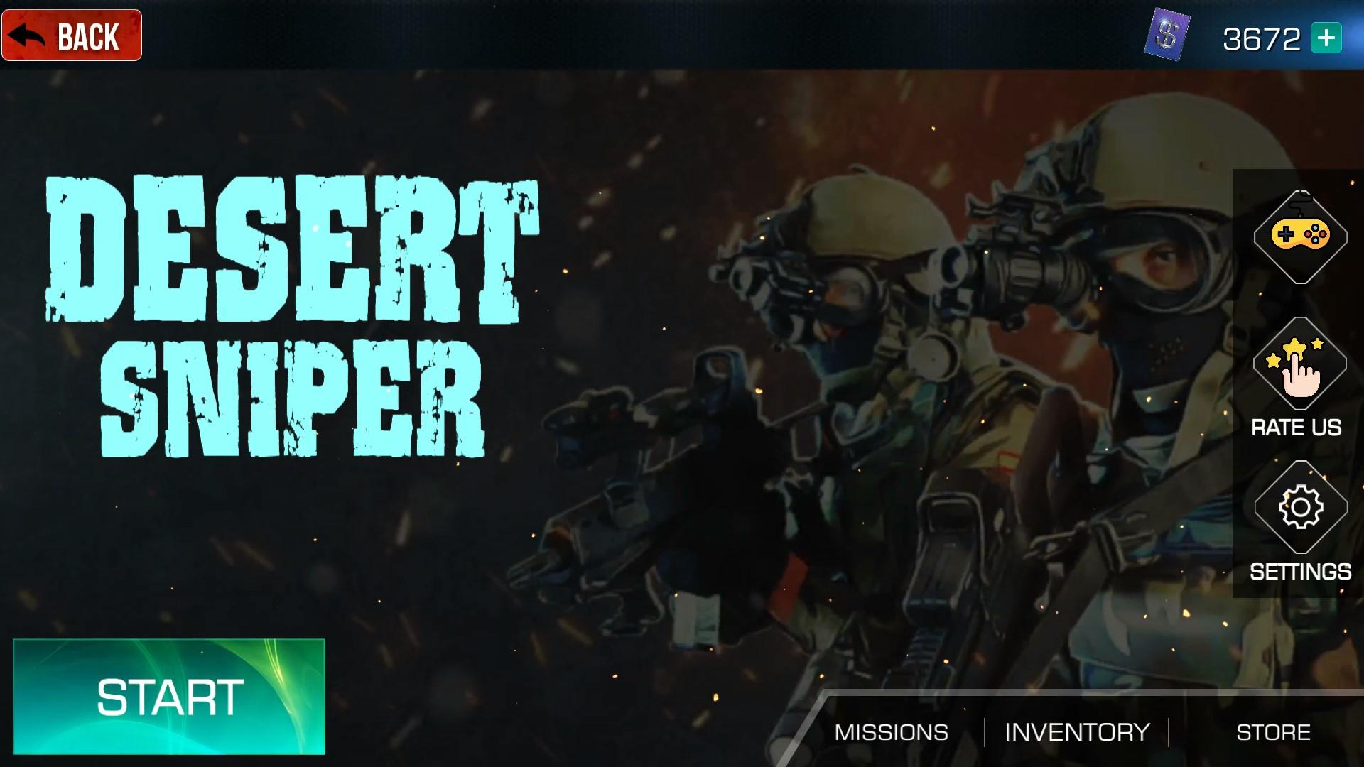 Desert Sniper 3D : Free Offline War Shooting Games APK para