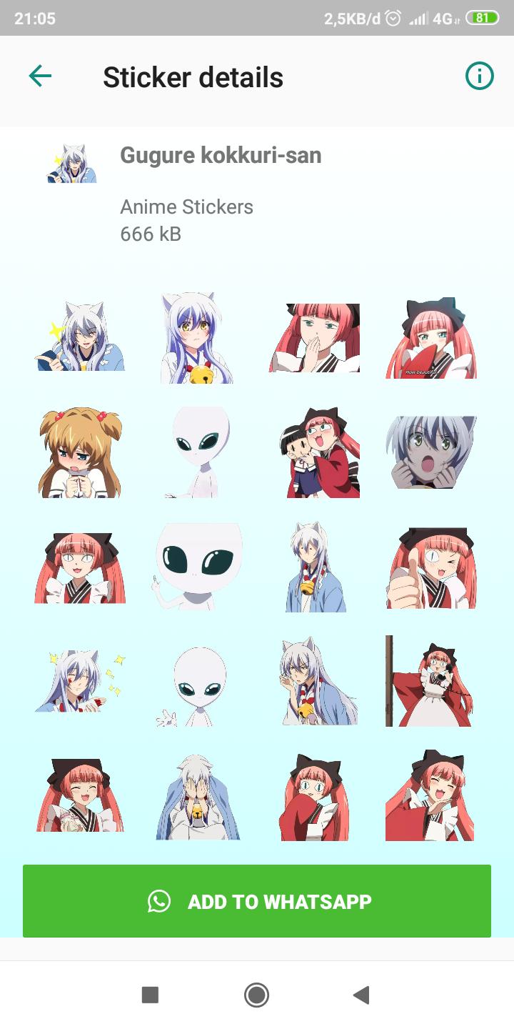 Скачать New Anime Stickers ! WAStickerApps for Whatsapp на ПК | Официальный  представитель GameLoop