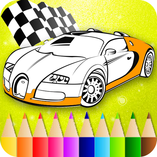 Cars to paint and color