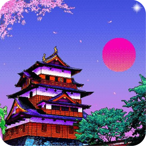 Pixel Art Landscape Wallpaper