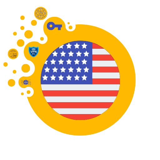 USA VPN - Secure Proxy VPN+