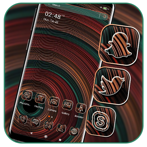 Abstract Circles Theme