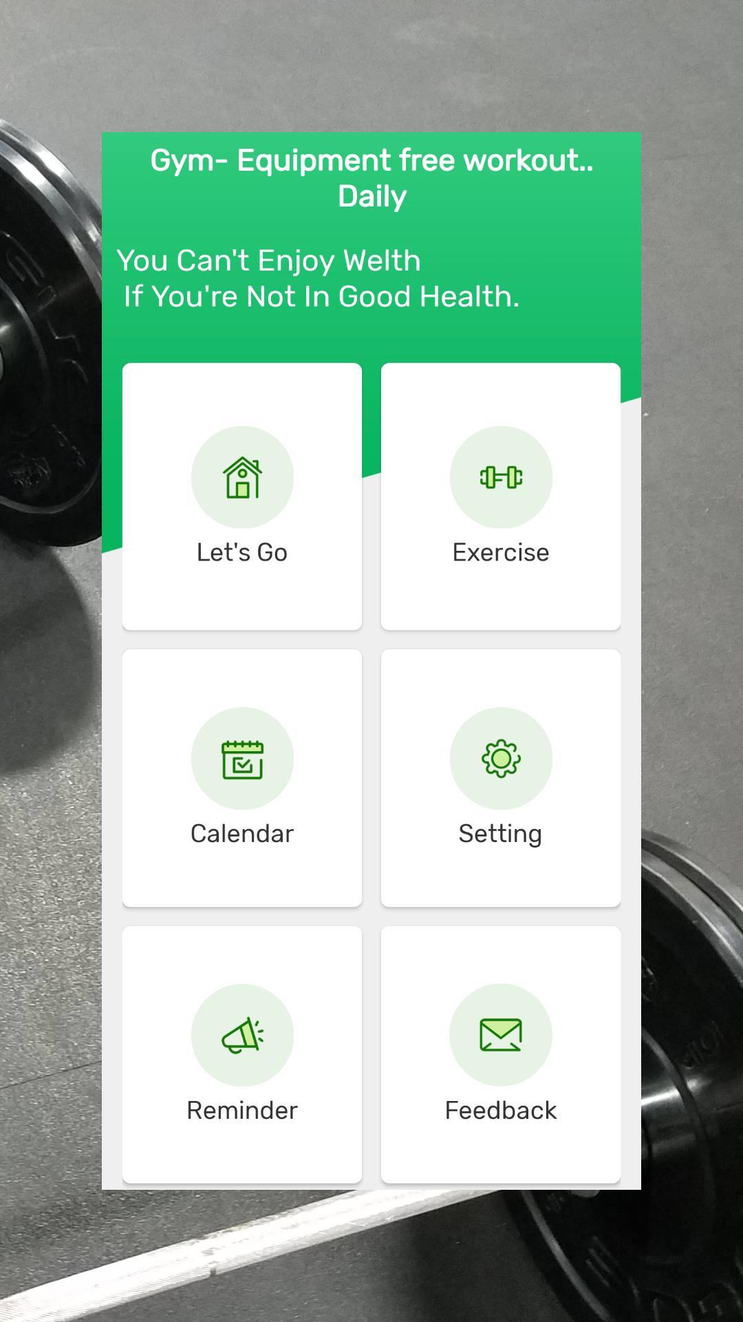 PCにGym Equipment free workout.. Dailyをダウンロードする GameLoopオフィシャル